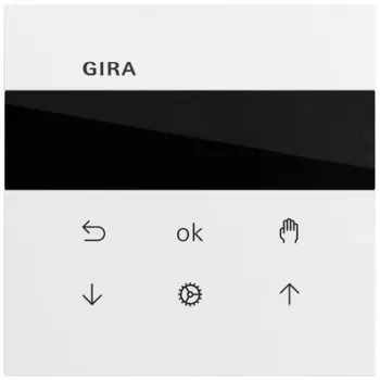Gira S3000 persienn- och kopplingsur med display, System 70 (536670)