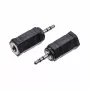 Gembird ljudadapter 3,5 mm-hona till 2,5 mm-hane
