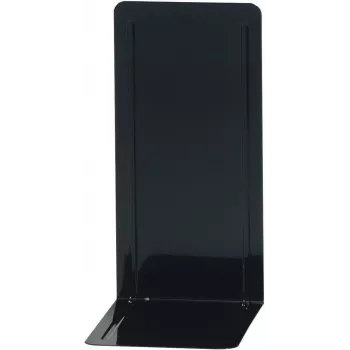 WEDO arkivstöd (B)140 x (D)120 x (H)240 mm, svart av metall, plastbelagd - 2 st