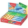 Maped suddgummi i plast med djurmotiv, ftalat- och PVC-fri, 3 djurmotiv – 20-pack display