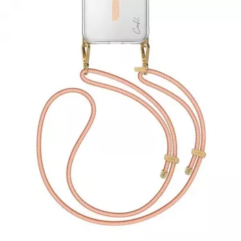 UNIQ Coehl Laurel universellt mobiltelefonnyckelband rosa/rosé