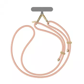 UNIQ Coehl Laurel universellt mobiltelefonnyckelband rosa/rosé