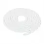 Qoltec kabelorganizer 6 mm 10,0 m vit