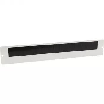 Getfort borstkabelgenomföring för väggrackskåp, 340 mm, grå