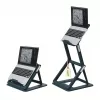 Leitz Ergo 2-i-1 sit-stand laptopställ, svart (65890089)