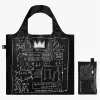 LOQI Basquiat väska – Crown svart