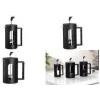 Ritzenhoff & Breker kaffebryggare ADANA, 0,8 l, svart, av borosilikatglas