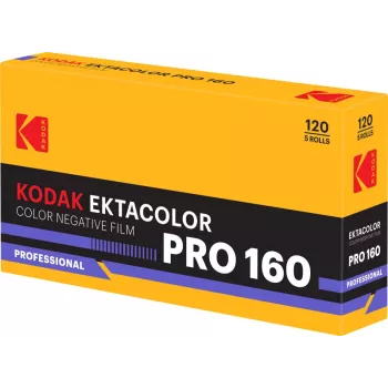 Kodak Ektacolor Pro 160 120 kameraﬁlm, 5-pack