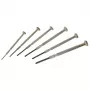 C.K Tools T4854P urmakarskruvmejselsset i miniatyr, 6 delar, spår 1,0/1,6/2,0/2,4 mm och Phillips