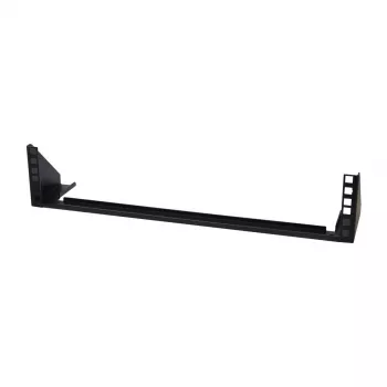 Allnet SMW-serien 19 inch väggfäste, 2U, 98 mm djup, svart (ALL-SMW2USCHWARZ)