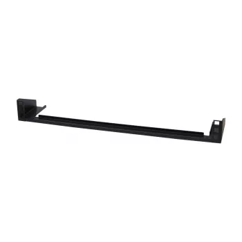 ALLNET 19 inch 1U väggmonterad vinkelkonsol, 54 mm djup, SMW-serien - svart