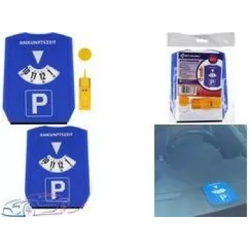 First Aid Only 5-i-1 multifunktionell parkeringsskiva, blå, plast (P-11100 00)