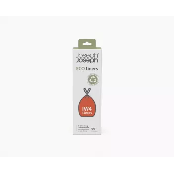 Joseph Joseph IW4 ekologiska soppåsar 50 l, grå