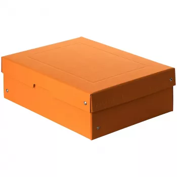 FALKEN PURE förvaringslåda 1250 blad pastellorange 24,0 x 32,0 x 10,0 cm