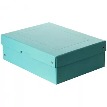 FALKEN PURE förvaringslåda 1250 blad pastellblå 24,0 x 32,0 x 10,0 cm