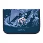 herlitz Tech Mech pennfodral, 31 delar i polyester, mått: (B)205 x (D)140 x (H)38 mm, 2 flikar