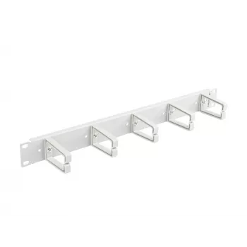 Lanberg 19 inch 1U kabelhanteringspanel, typ B - grå (AK-1202-S)
