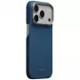PITAKA Edge Case Argyle MagSafe-skal för iPhone 18 Pro / 17 Pro, midnattsblå