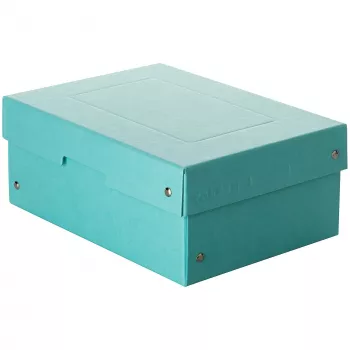 FALKEN PURE förvaringslåda 1250 ark pastellblå 18,0 x 25,0 x 10,0 cm