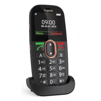 Gigaset GL695 SIM-featurephone 4G LTE svart