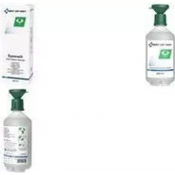 FIRST AID ONLY sår- och ögonsköljflaska, 500 ml, steril koksaltlösning 0,9%