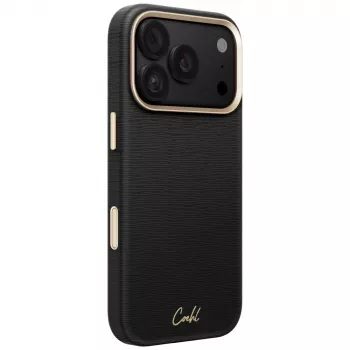 UNIQ Coehl Mirelle skal för iPhone 18 Pro / 17 Pro magnetisk laddning svart