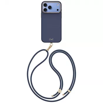 UNIQ Coehl Mirelle skal för iPhone 18 Pro Max / 17 Pro Max magnetisk laddning blå