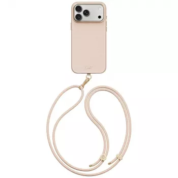 UNIQ Coehl Mirelle skal för iPhone 18 Pro Max / 17 Pro Max, magnetisk laddning, rosa