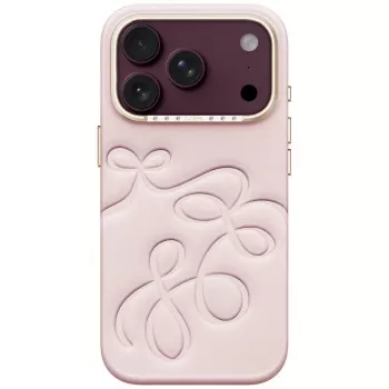 Skal UNIQ Coehl Cloude för iPhone 18 Pro/ 17 Pro magnetisk laddning rosa
