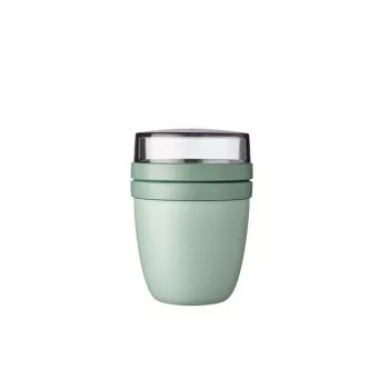 Mepal Ellipse förvaringsburk 0,5 + 0,2 l, Nordic Sage