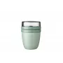 Mepal Ellipse förvaringsburk 0,5 + 0,2 l, Nordic Sage