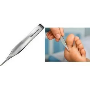 FIRST AID ONLY splintpincett, 144 mm, silver i rostfritt stål, för fina grip- och hållarbeten