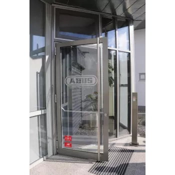 ABUS AU1315 larmvarningsdekal (UK), 74 x 52,5 mm