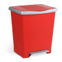 Tatay Millenium pedalsoptunna, 23 l, röd