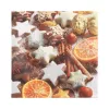 PAPSTAR ”Cinnamon Stars” juldservetter 330 x 330 mm, tryckt, 1/4 vik, 3-lagig
