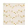 PAPSTAR ”Golden Snowflakes” juldservetter 330 x 330 mm, tryckt, 1/4 vik, 3-lagig
