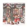 PAPSTAR ”It looks like Christmas” juldservetter 330 x 330 mm, tryckt, 1/4 vik, 3-lagig