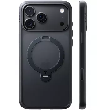 TORRAS Ostand Q3 Spin – skal för iPhone 18 Pro Max / 17 Pro Max, kompatibelt med MagSafe (svart)