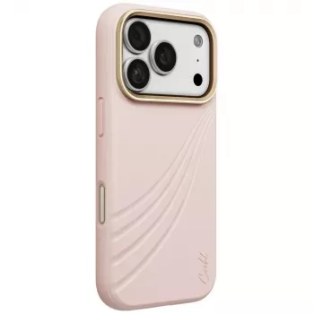 UNIQ Coehl Serina skal för iPhone 18 Pro / 17 Pro, magnetisk laddning, rosa