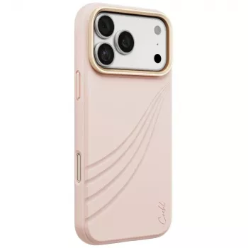UNIQ Coehl Serina skal för iPhone 18 Pro Max / 17 Pro Max, magnetisk laddning, rosa