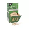 PAPSTAR rena träpommes frites-gafflar, 1000 stycken