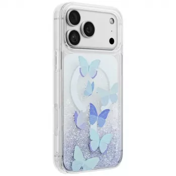 UNIQ Coehl Aria skal för iPhone 18 Pro Max / 17 Pro Max, magnetisk laddning, blå
