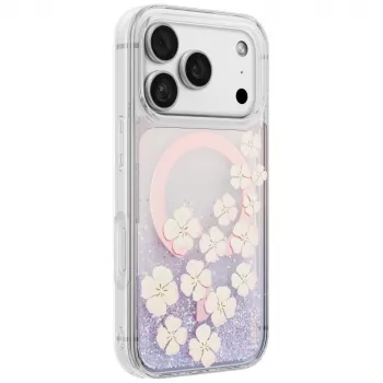 UNIQ Coehl Isla skal för iPhone 18 Pro / 17 Pro med magnetisk laddningsfunktion, rosa