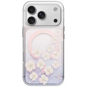UNIQ Coehl Isla skal för iPhone 18 Pro / 17 Pro med magnetisk laddningsfunktion, rosa