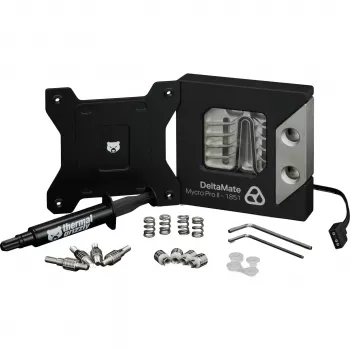 Thermal Grizzly DeltaMate MPII 1851 CPU-vattenblock, AM5, svart/silver