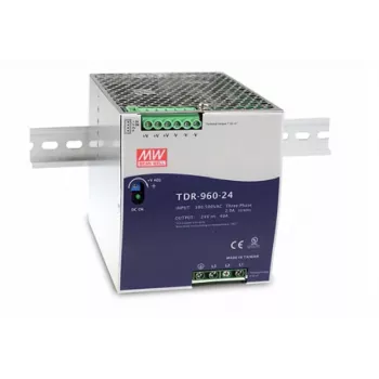 MEAN WELL TDR-960-24 DIN-skenenätaggregat, 24 V DC, 40 A, 960 W