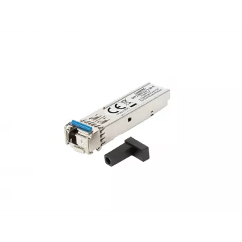 Lanberg SFP-BiDi-modul, upp till 20 km, 1 Gbit/s, 1310/1550 nm, LC/UPC, typ A (SFP1-BIDI-LU-1-20-A)