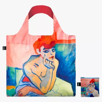 LOQI André Derain – Woman in a Chemise shoppingväska