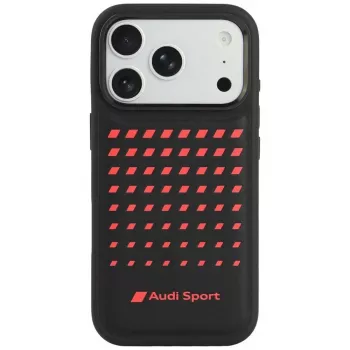 Audi Sport konstläder MagSafe-skal för iPhone 18 Pro / 17 Pro svart