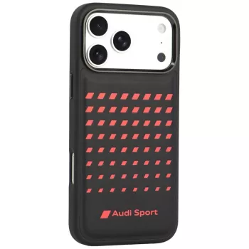 Audi Sport konstläder MagSafe-skal för iPhone 18 Pro Max / 17 Pro Max svart